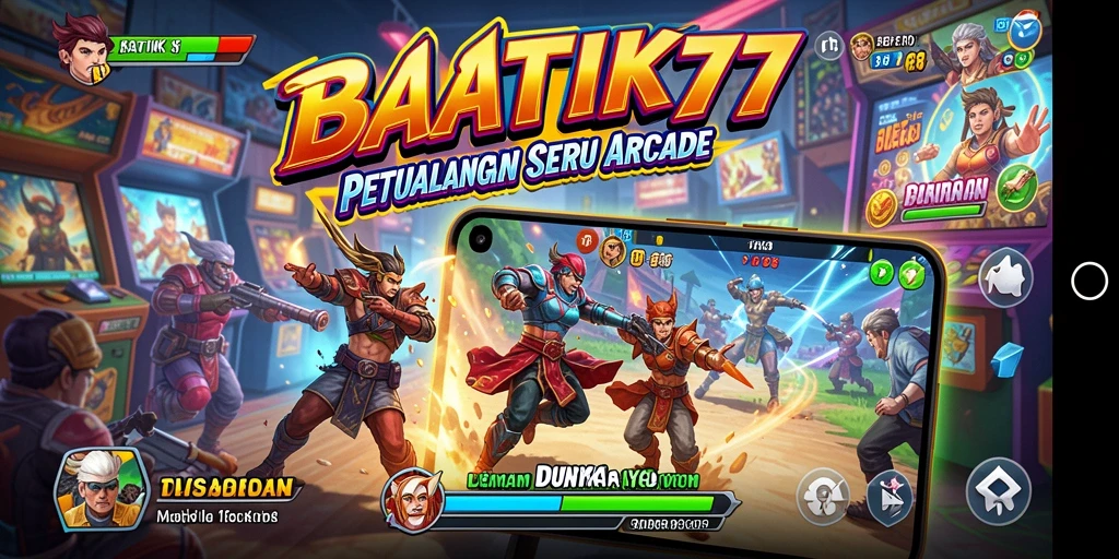 Tangkapan layar gameplay intens dari BATIK77 yang penuh aksi.