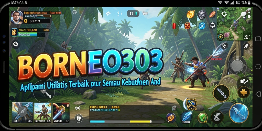 Tampilan antarmuka BORNEO303 yang ramah pengguna dan efisien.