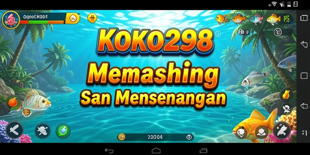 Screenshot KOKO288 menampilkan momen memancing yang seru.