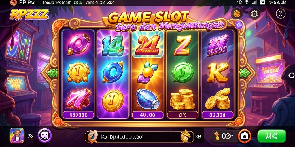 Screenshot gameplay RPZZZ menampilkan suasana slot yang menarik dan menghibur.