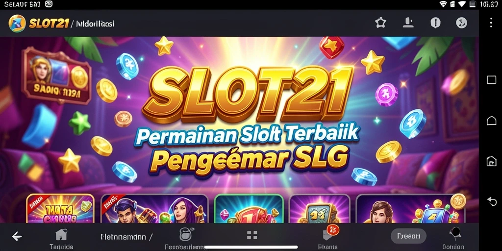 Tangkapan layar dari SLOT21 menampilkan gameplay yang menegangkan dan interaktif.