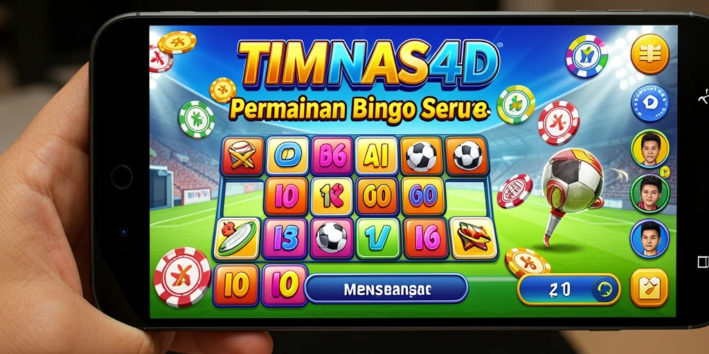 Tampilan gameplay yang menarik dalam TIMNAS4D saat bermain Bingo.